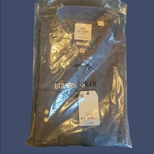 Black tailored dress shirt